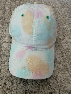 The Game Mint Green Cap with Pastel Tie-Dye Lining